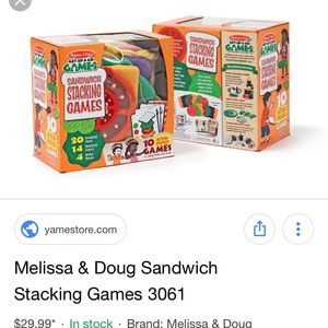 melissa and doug sandwich game